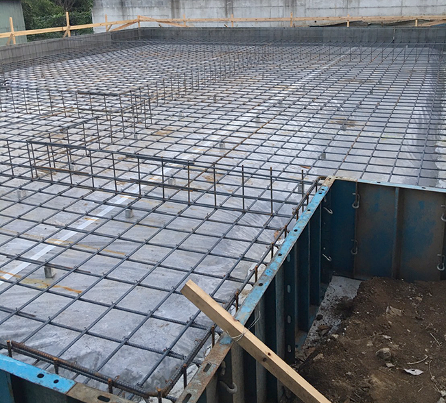 新築基礎工事　千葉市